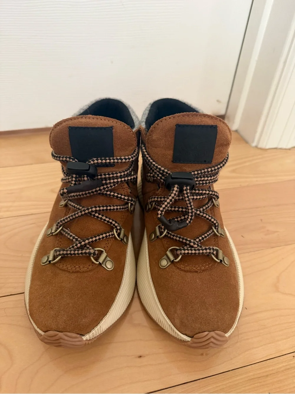 Sorel Brown Suede Lace-Up waterproof Boots